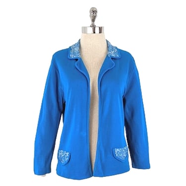 vintage 60's open front cardigan (Size: S)