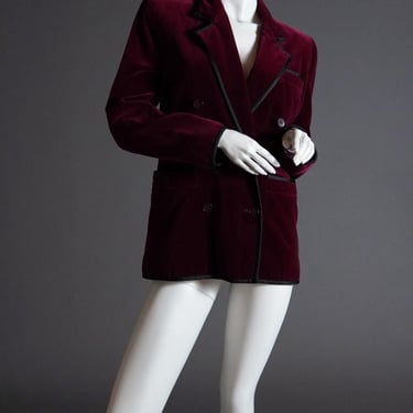 1970s Yves Saint Laurent Rive Gauche velvet 