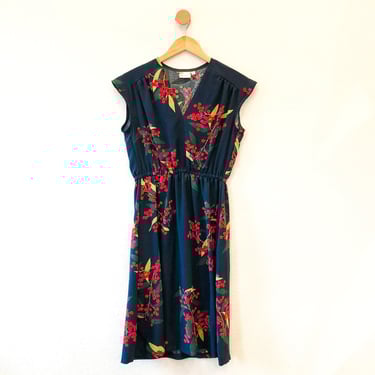 Monica Dress in Berries w/Pockets, Size Small
