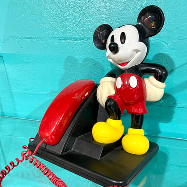 Vintage 90s AT&T Vintage Mickey Mouse Desk Phone 