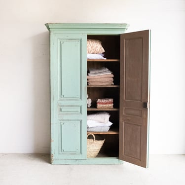 Painted Linen Cabinet