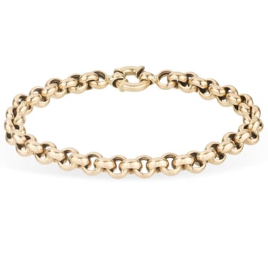 Rolo Chain Bracelet - 14K Yellow Gold