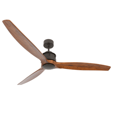 Lucci Air 'Airfusion' Akmani 60" Ceiling Fan in Oil Rubbed Bronze with Koa Blades 210507010