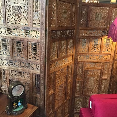 Ornate Carved Room Divider (Seattle)