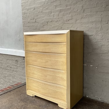 MCM Blonde Chest  of Drawers