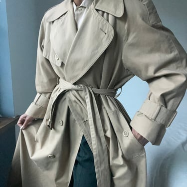 vintage classic minimal trench 
