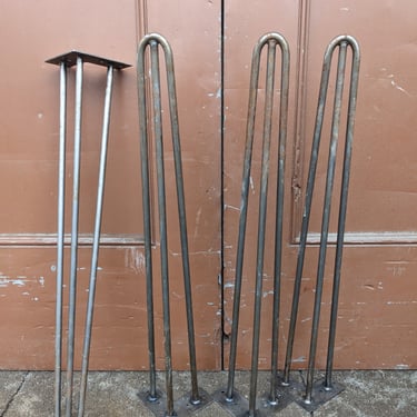 Set of 4 Hairpin Legs 28 inch