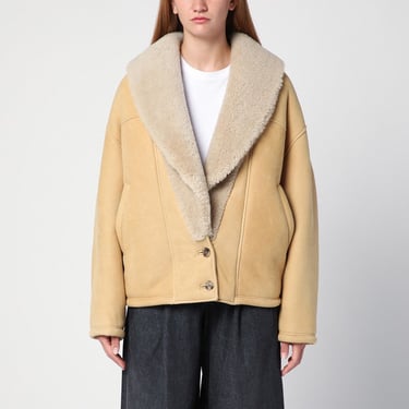 Golden Goose Sheepskin With Wide Shearling Collar Women