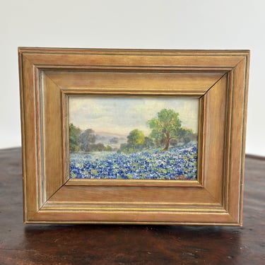 Blue bonnet painting 