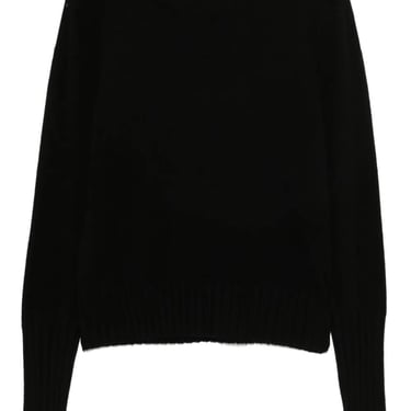 Guest In Residence Women "Shrunken" Crew Neck Cashmere Sweater