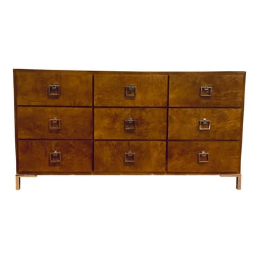 Bernhardt Modern Nine Drawer Wood Dresser