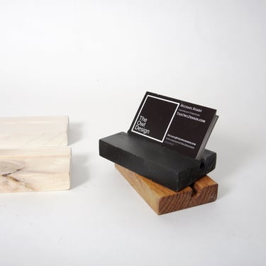 Business card holders, Business Card Stand, Wood Card | The Owl Design -  The Bronx - New York, NY | ATTIC
