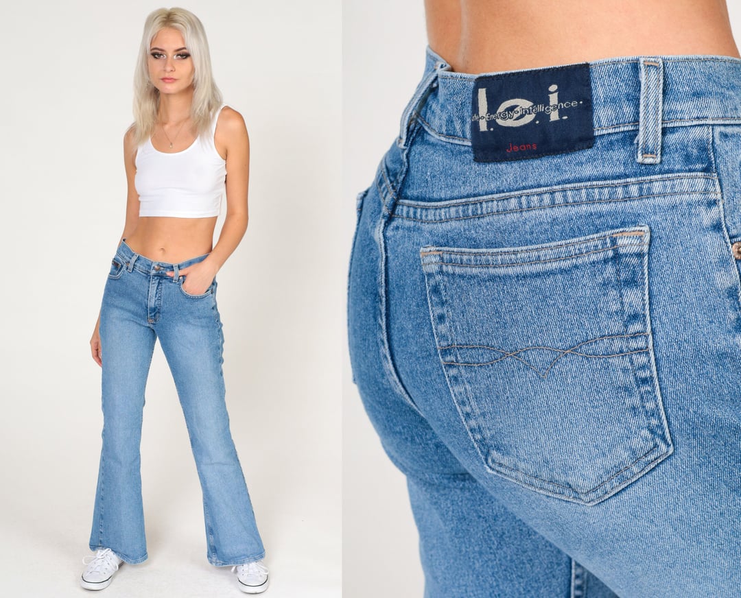 Lei Flared Jeans Y2K Jeans Low Rise Jeans Denim | Shop Exile