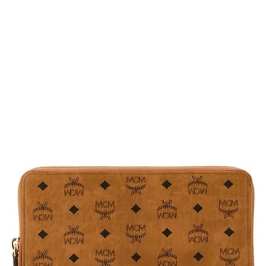 Mcm Women Printed Canvas Aren Wallet