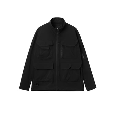 Black Cargo Jacket