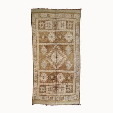 Neutral Vintage Moroccan Rug | 6' x 10'8”