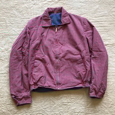 50s Reversible Buckleback Work Jacket Small Medium 