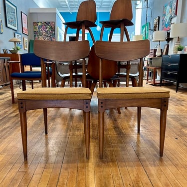 Mid Century Desk/Side Chairs-2 available