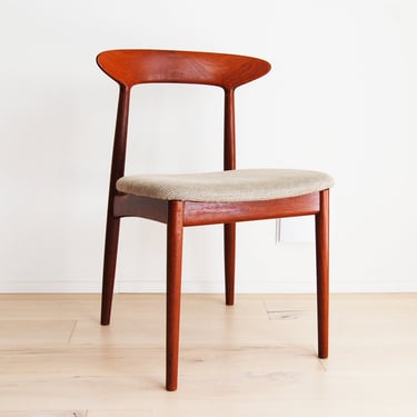 Danish Modern Kurt Ostervig Teak Chair Brande Mobelindustri Made in Denmark 