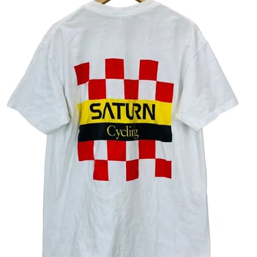 Vintage 90's Saturn Cycling Team Promo T-Shirt XL