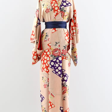 1940s Dream Play Kimono