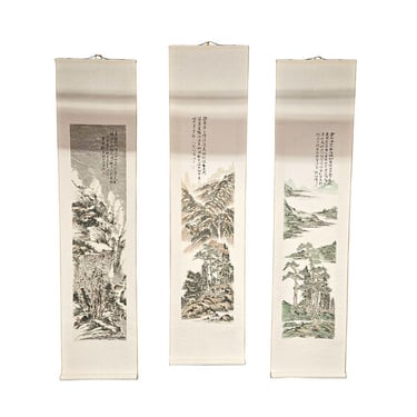 Set of Japanese Scrolls