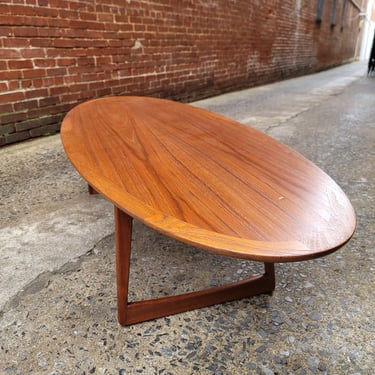 Mid-Century Modern Surfboard Coffee Table
