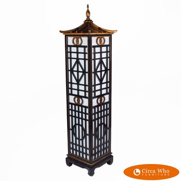 Single Pagoda Floor Lamp