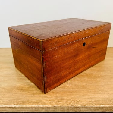 Vintage Large Dovetail Joint Box 