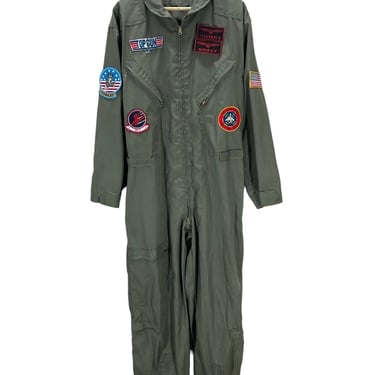 Top Gun Maverick Goose Green Flight Suit Costume Adult Large Excellent Condition