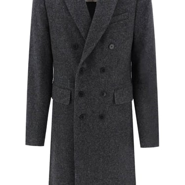 Dries Van Noten Ralto Melange-Effect Coat Men