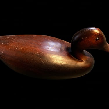 Carved Wooden Duck