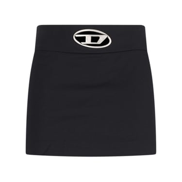 Diesel Women O-Dixy" Logo Mini Skirt