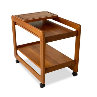 Teak Bar Cart by Tarm Stole - OG Møbelfabrik A/S of Denmark - *Please ask for a shipping quote before you buy. 