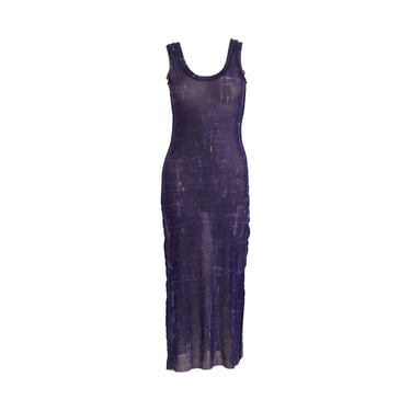 Jean Paul Gaultier Purple Tye Dye Dress