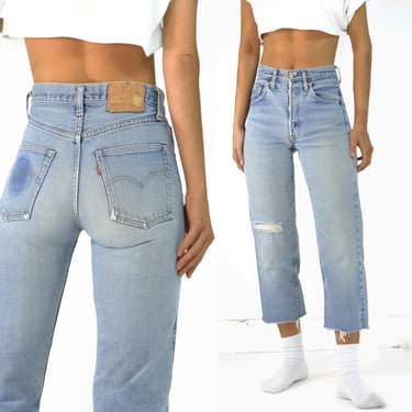 Vintage Levi's 501 Selvedge Redline Jeans, 26.5