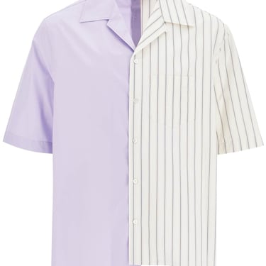 Lanvin Asymmetric Bowling Shirt With Men