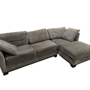 Dark Brown 2pc Sectional