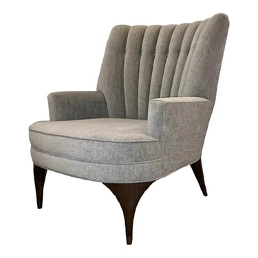 Global Views Modern Gray Woven Lounge Chair