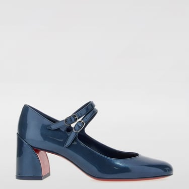 Christian Louboutin High Heel Shoes Woman Blue Woman