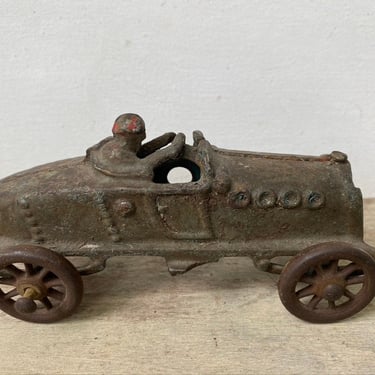 Antique Race Car, Shabby, Auto Car Enthusiasts, Sport Cards, Collector Of Cars, Could Be Hubley 