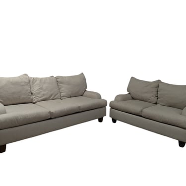 Cream Couch & Loveseat