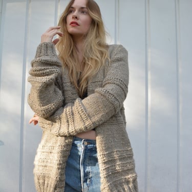 Vintage french sweater / vintage french cardigan / french jumper / vintage cardigan / vintage knit cardigan / vintage french wool sweater 