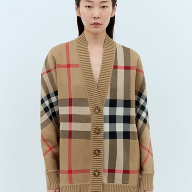 Burberry Women Caragh Check Cardigan