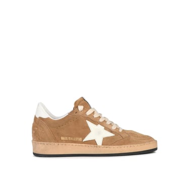 Golden Goose Brown Suede Sneakers Woman