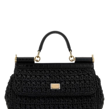 Dolce & Gabbana Women Back Raffia Medium Sicily Handbag