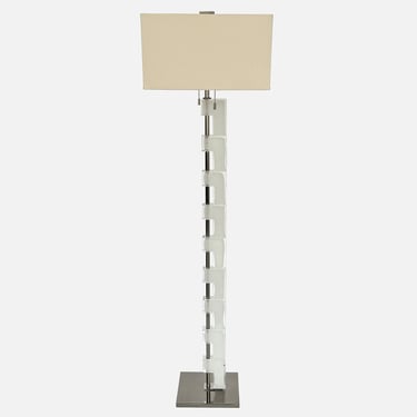 Donghia Esha Ice Murano Glass Floor Lamp