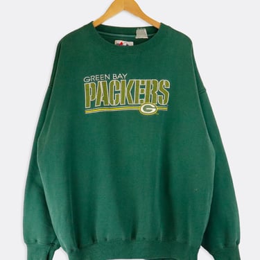 Vintage NFL Green Bay Packers Embroidered Sweashirt