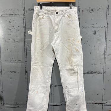 Vintage Oshkosh B'Gosh Painter Pants 34x28 Mens Sanforized