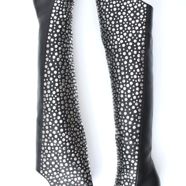 Saint Laurent Vertigo Stella Studded Boots